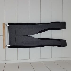Athleta small petite grey & black leggings